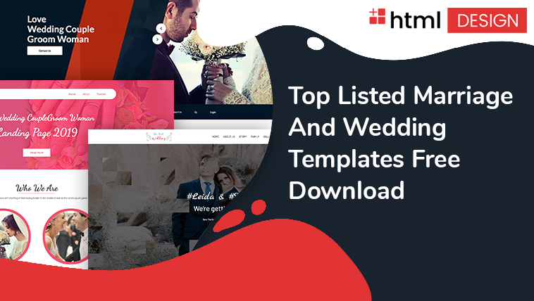 Marriage And Wedding Templates Free Download