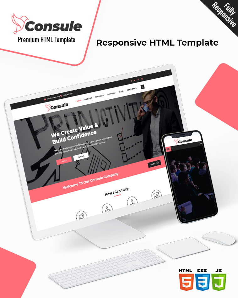 Consulting HTML Template
