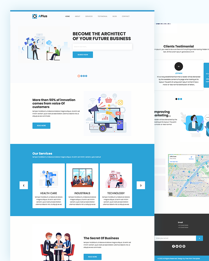 Aplus - Architect HTML Template