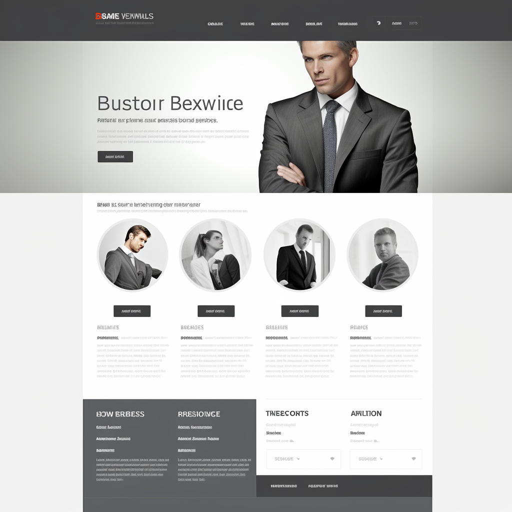 Creating a Basic Classic Business HTML Website Template: Essential Structure