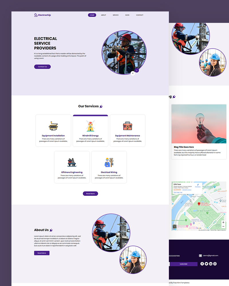Electrochip - Electrical PSD Template