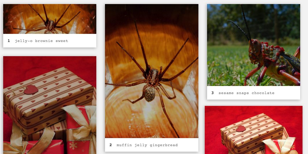 Modern Grid Image Gallery HTML