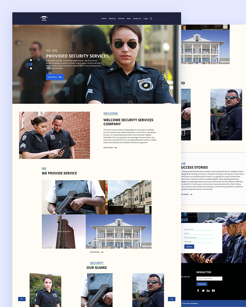 Royal - Security Services Html Template
