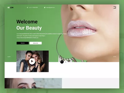 Belon - Beauty Salon PSD Template
