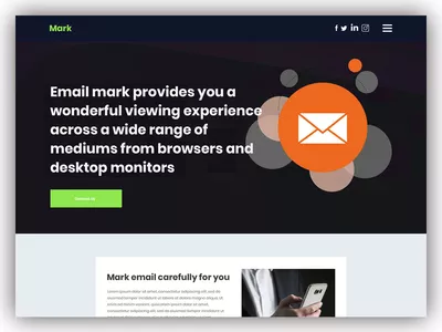 Mark - Email Marketing PSD Template
