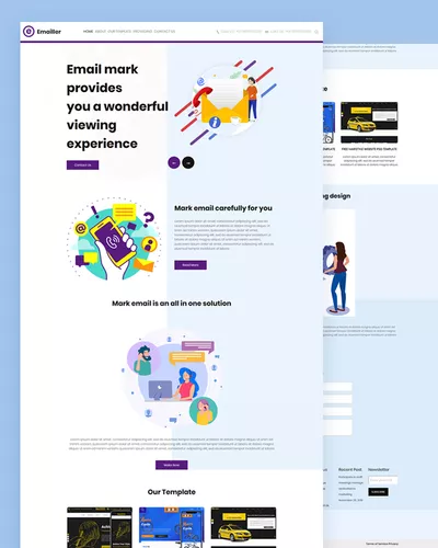 Emailler - Email HTML Template