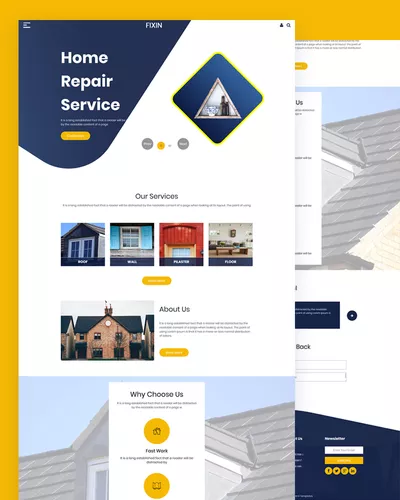 Fixin - Home Repair HTML Template