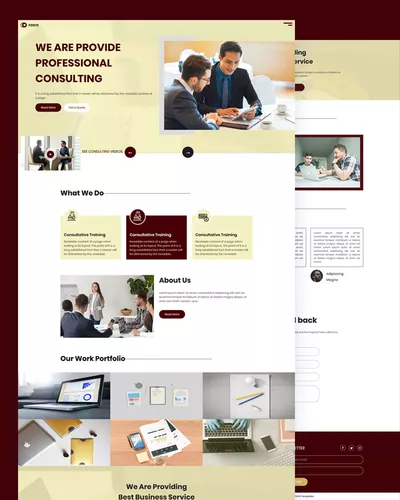 Foste - Free Consulting HTML Template
