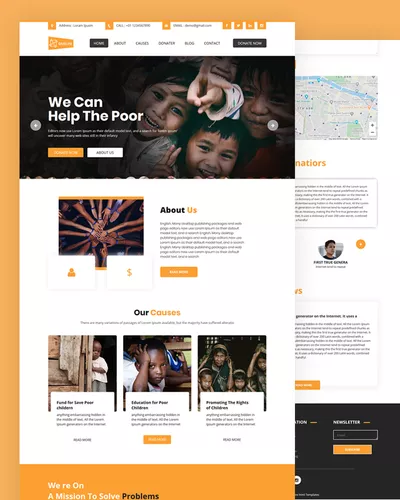 Givelife - Free Charity HTML Template