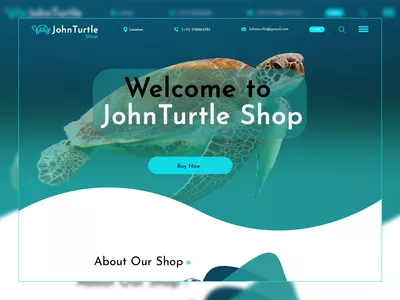 John - Turtle Shop PSD Template
