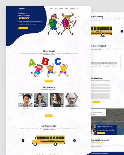 Adward - School Website Html Template