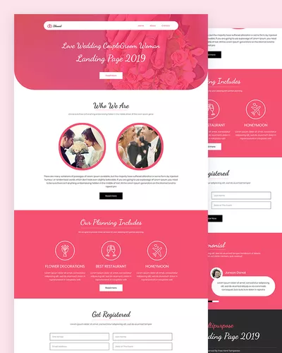 Blessed - Best Wedding Html Template