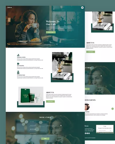 Cafeesa - Free Cafe HTML5 Template