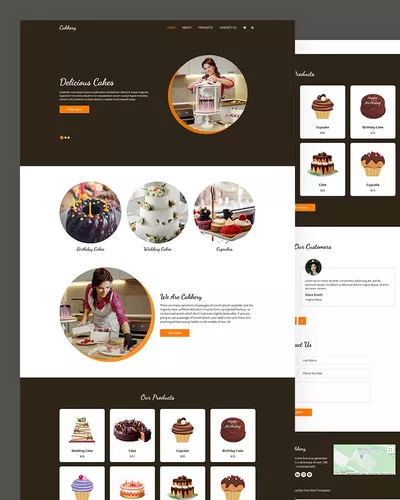 Cakkery - Cakes HTML Template