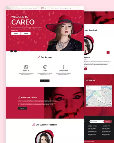 Careo - Beauty Spa Html Template