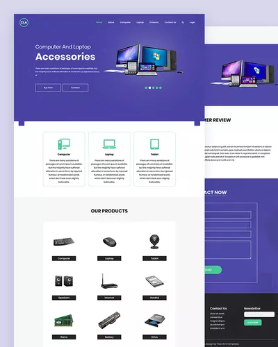 Cla - Computer Accessories Html Template