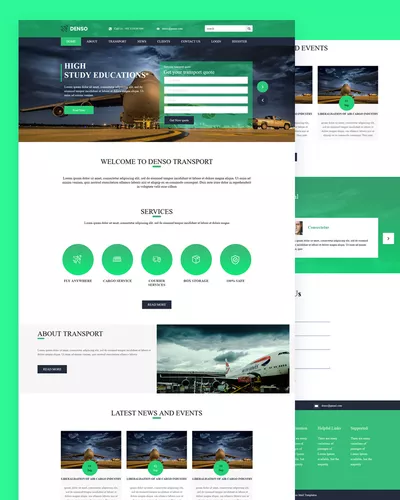 Denso - Study Education HTML Template