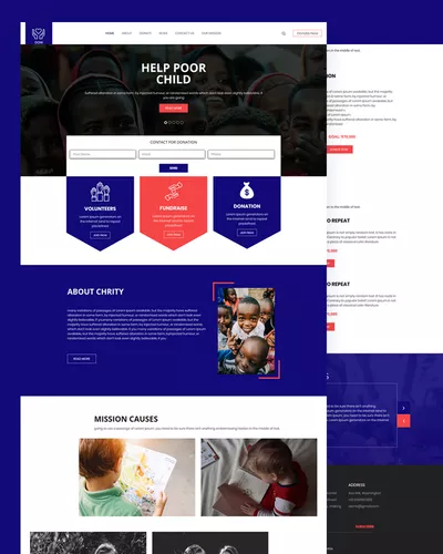 Doni - Child Charity HTML Template