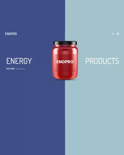 Enopro – Gym Supplements Fitness Website template