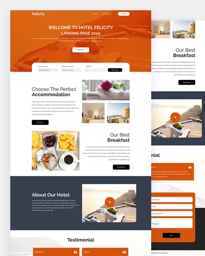 Felicity - Hotel Website Html Template