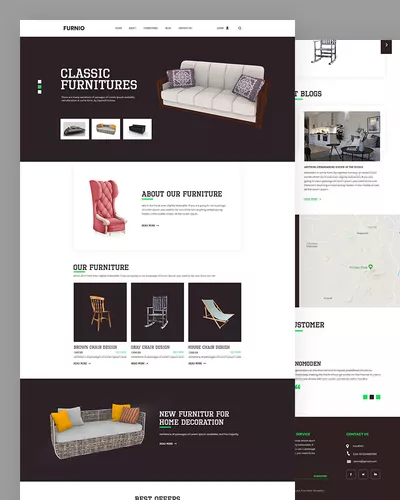 Furnio - Furniture HTML Template