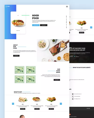 Goid - Free Grocery Food HTML Template