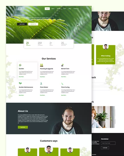 Greenscape – Lawn & Landscaping Website template