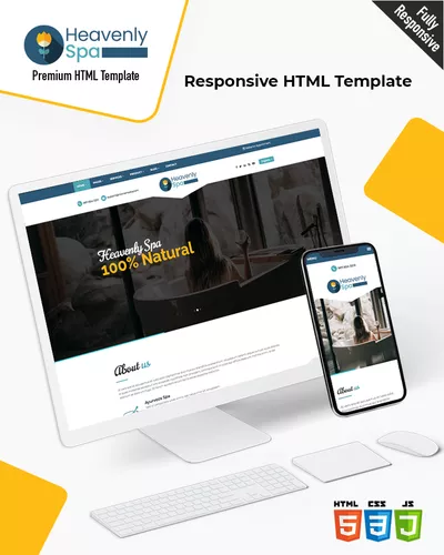 Heavenly - Spa HTML Template