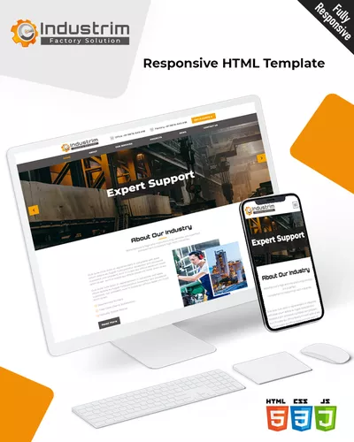 Industrim - Industry website Template