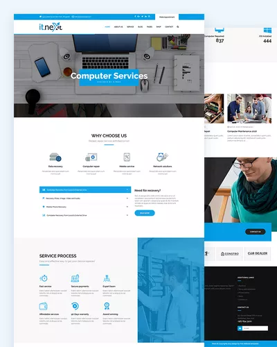 IT Next - Web Solution Website Template