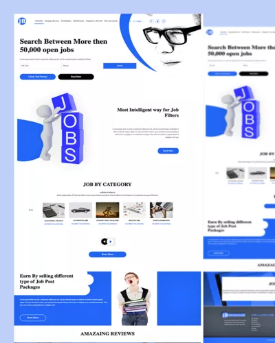 Job Finding - Website Template