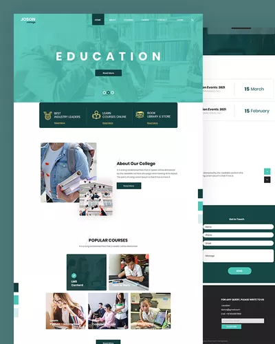 Joson - Education HTML Template