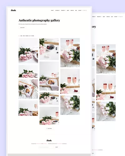 Linda - Portfolio Blog Responsive HTML Template