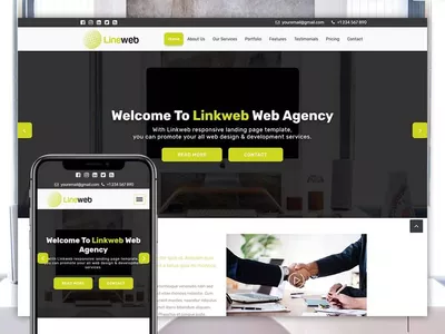 Linkweb - Free Web Agency Website Template