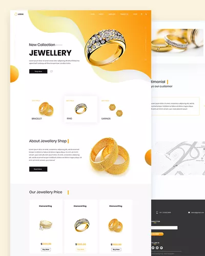 Lodge – Jewellery PSD Template