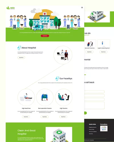 Medi – Health Medical Hospital Website template