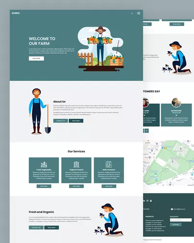 Norrig - Farm HTML Template