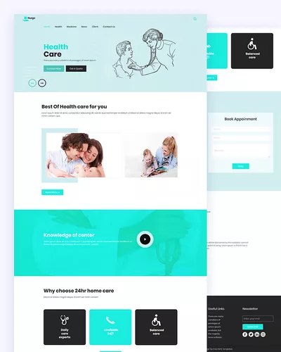 Nurgo - HealthCare Html Template