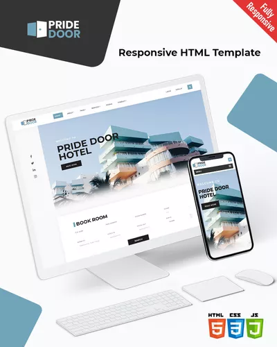 Pride Door - Hotel Booking Website Template