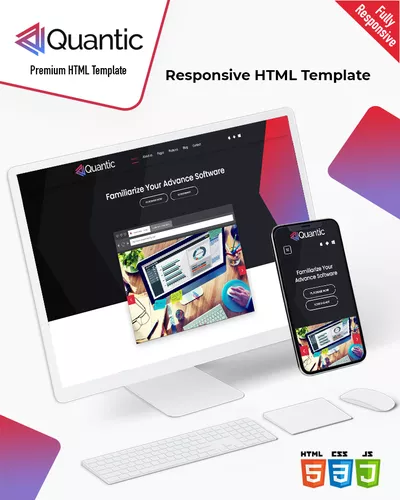 Quantic - Software HTML Template