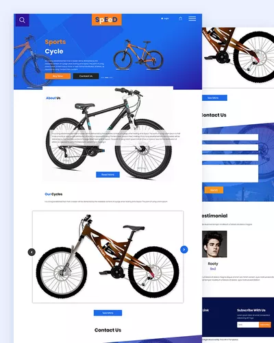 Speed – Cycle Shop Html Template