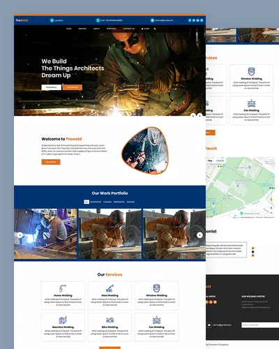 Troweld - Architects PSD Template