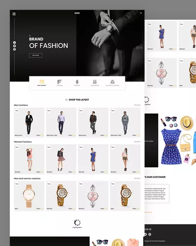 Uixo - Fashion HTML Template
