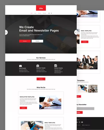 Ulio - Email & Newsletter HTML Template