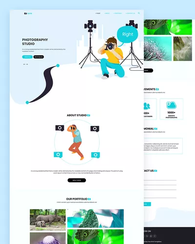 Uliya - Photography Studio Html Template