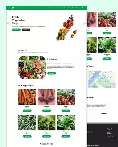 Vege – Fresh Vegetable Shop Template