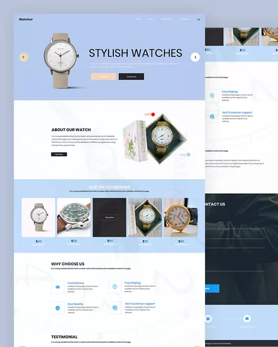 Watcher - Watch HTML Template