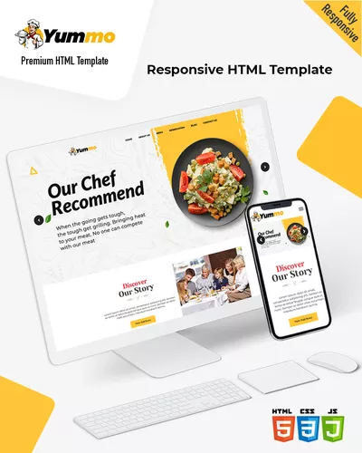 Yummo - Restaurant Website Template