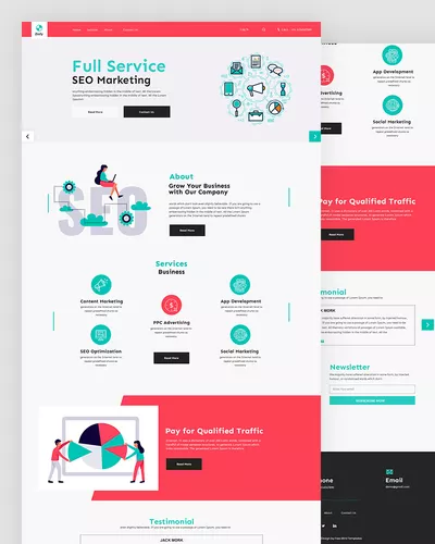 Ziofy - SEO Marketing Website Template