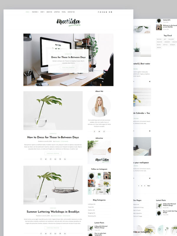 Free Blog HTML Templates Free Download